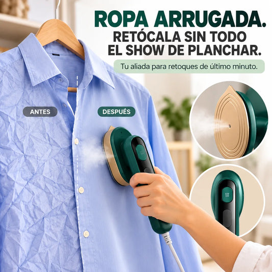 MINIPLANCHA A VAPOR: ROPA PLANCHADA EN SEGUNDOS
